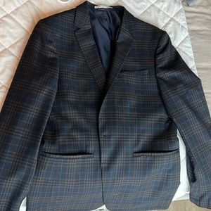 Men’s Zara plaid blazer